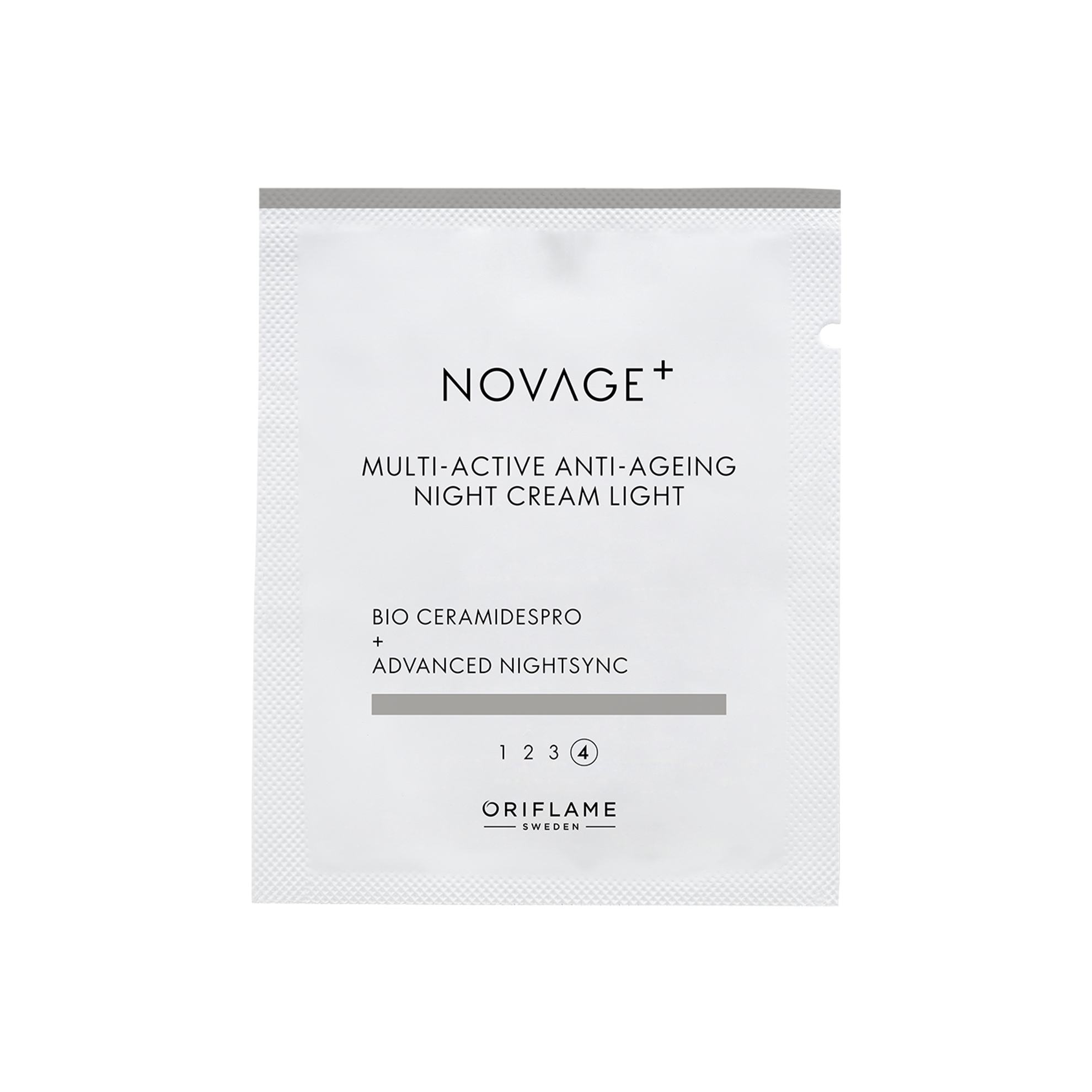 Лёгкий мультиактивный ночной крем Novage+ (пробник)