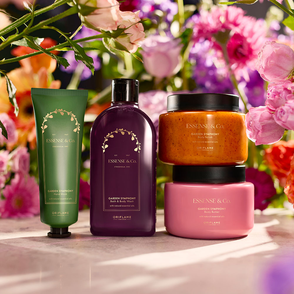Маска для рук с ароматом розы и фиалки Essense & Co. [Эссенс энд Коу]