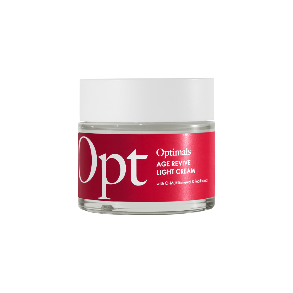 Лёгкий антивозрастной крем для лица Optimals