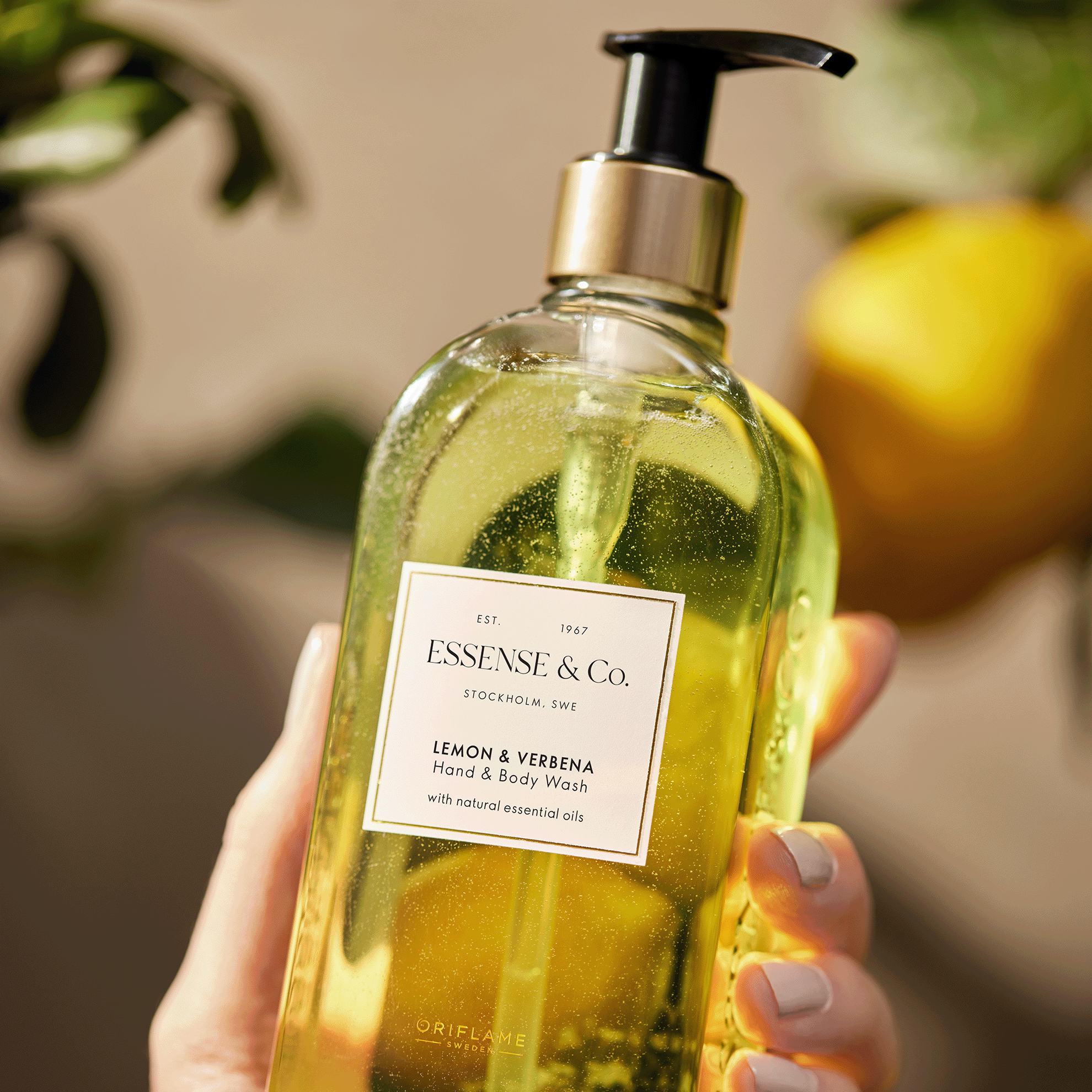 [Jonson様]精油 Limy vacances＆lemon verveine Жидкое мыло для рук и тела с лимоном и вербеной Essense & Co