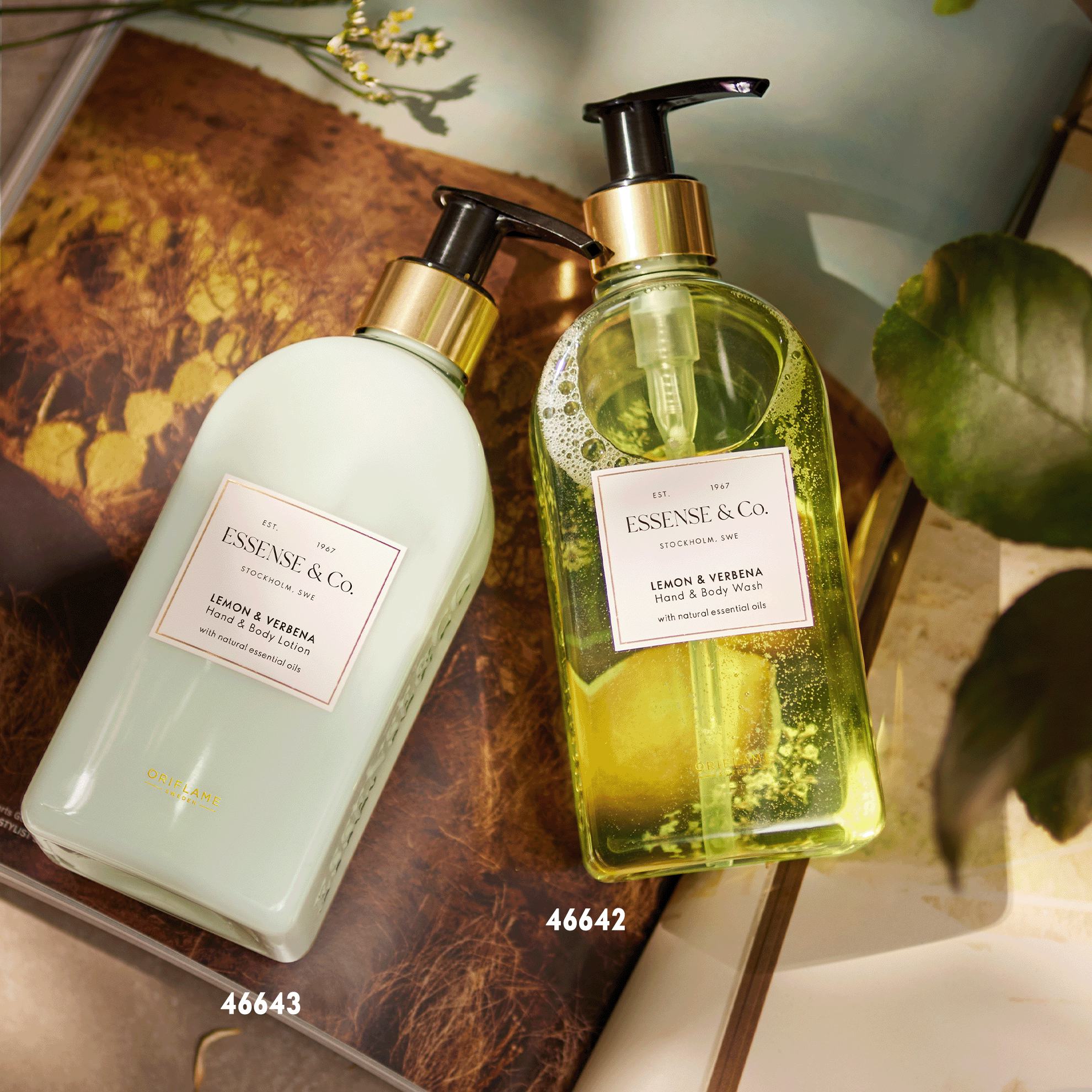 [Jonson様]精油 Limy vacances＆lemon verveine Лосьон для рук и тела с лимоном и вербеной Essense & Co. [Эссенс