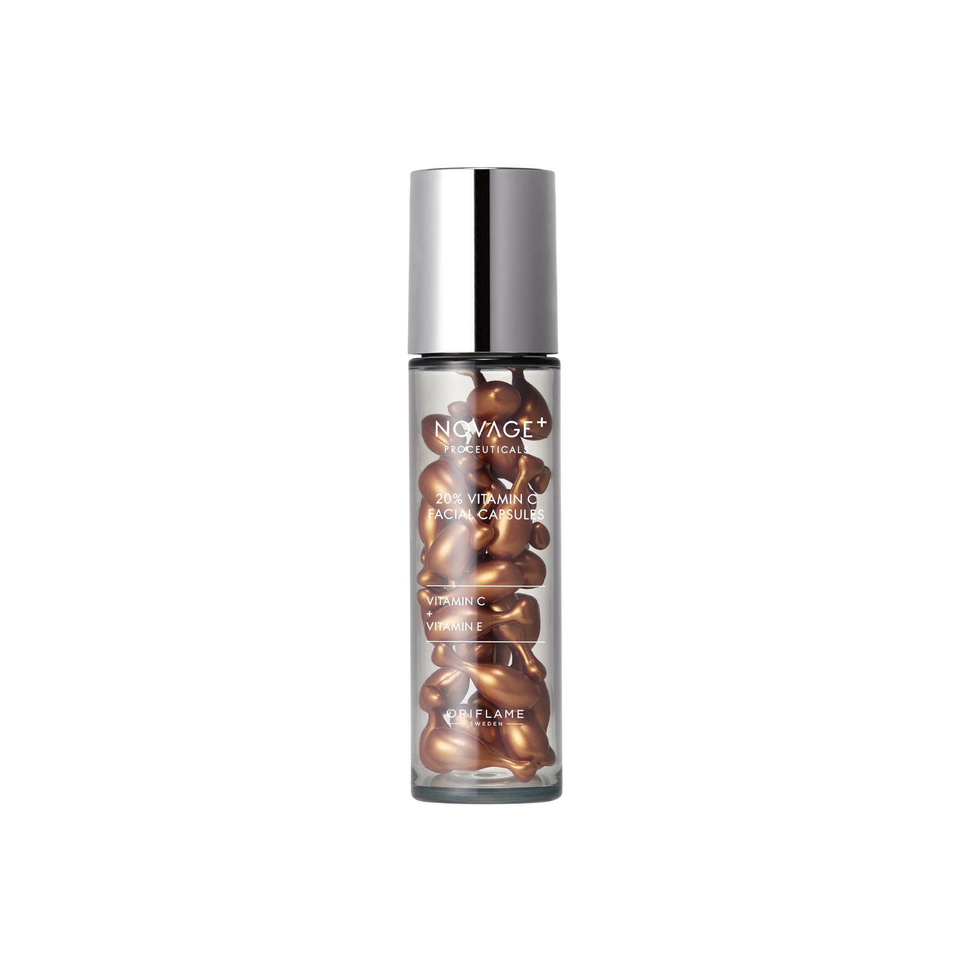 Капсулы для лица с витамином С 20% Novage+