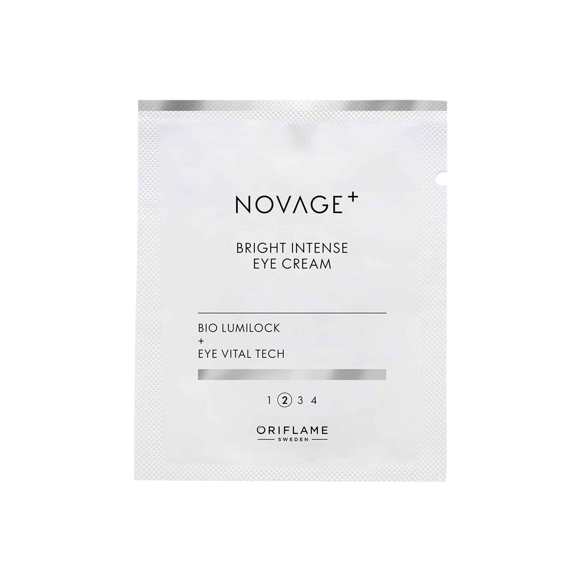 Крем для кожи вокруг глаз против пигментации Novage+ Bright Intense (пробник)