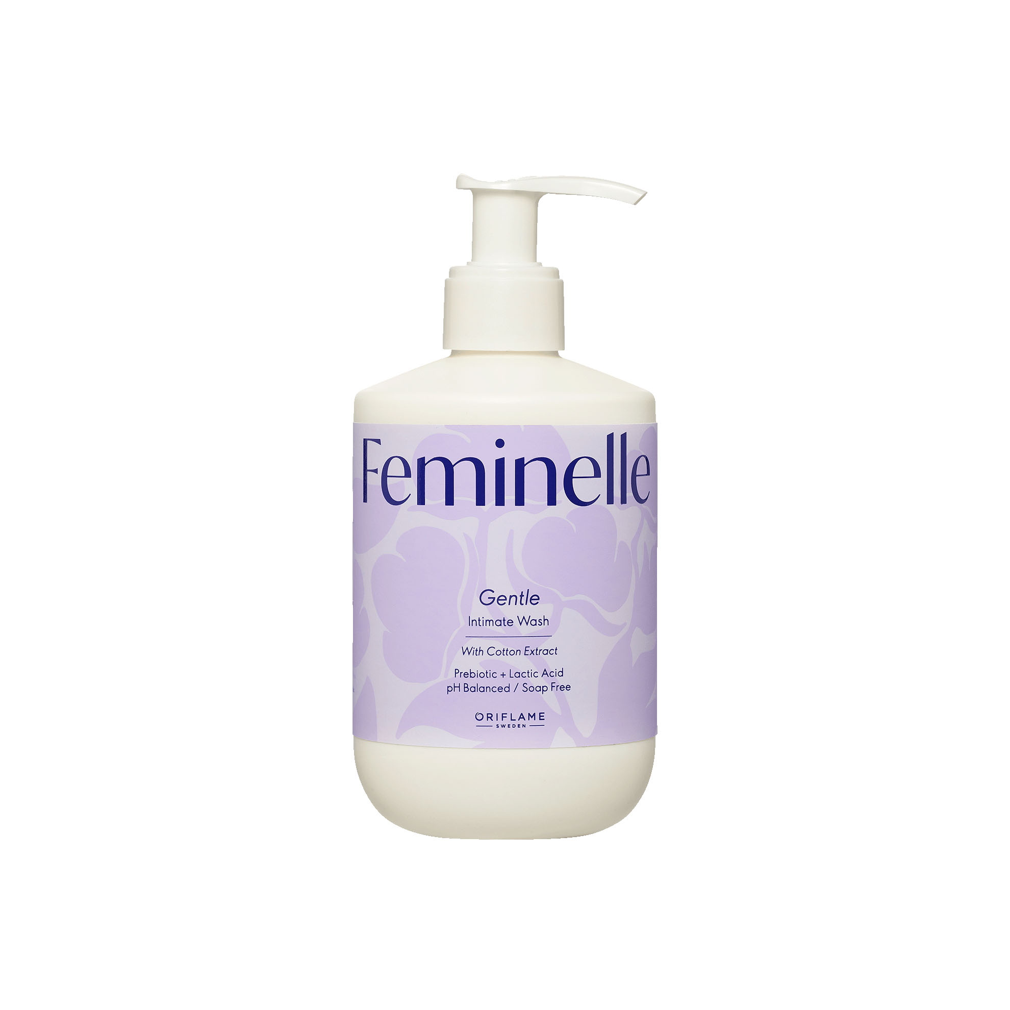 Мягкий гель для интимной гигиены с экстрактом хлопка Feminelle