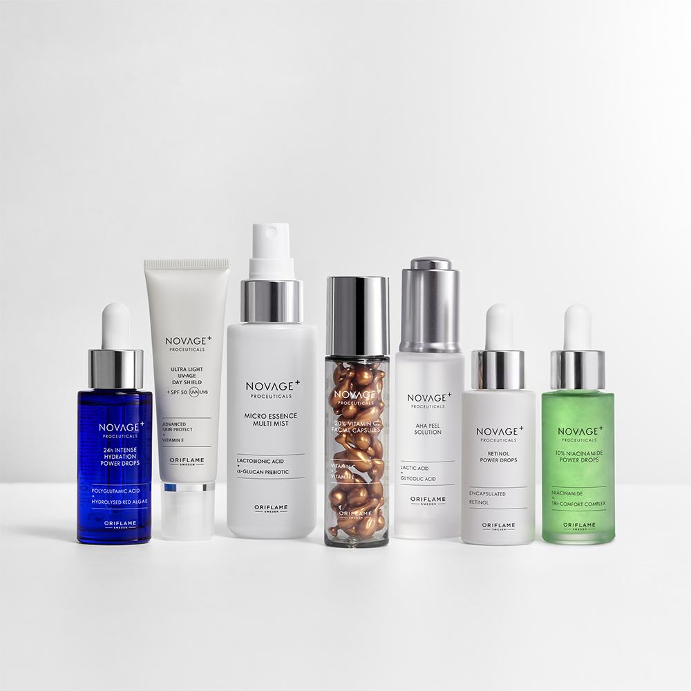 Сыворотка для лица с ниацинамидом 10% Novage+ Oriflame