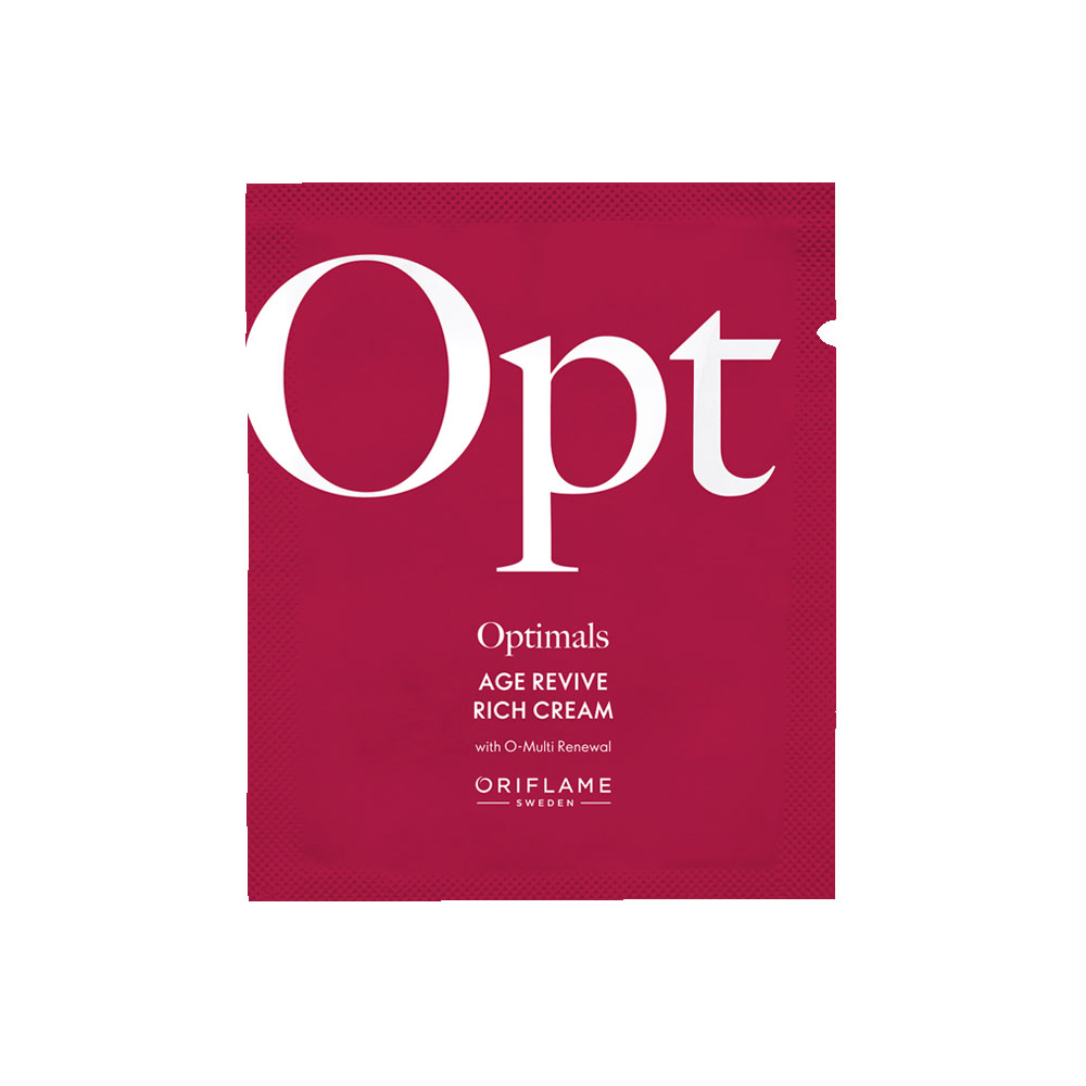 Насыщенный антивозрастной крем для лица Optimals (пробник)